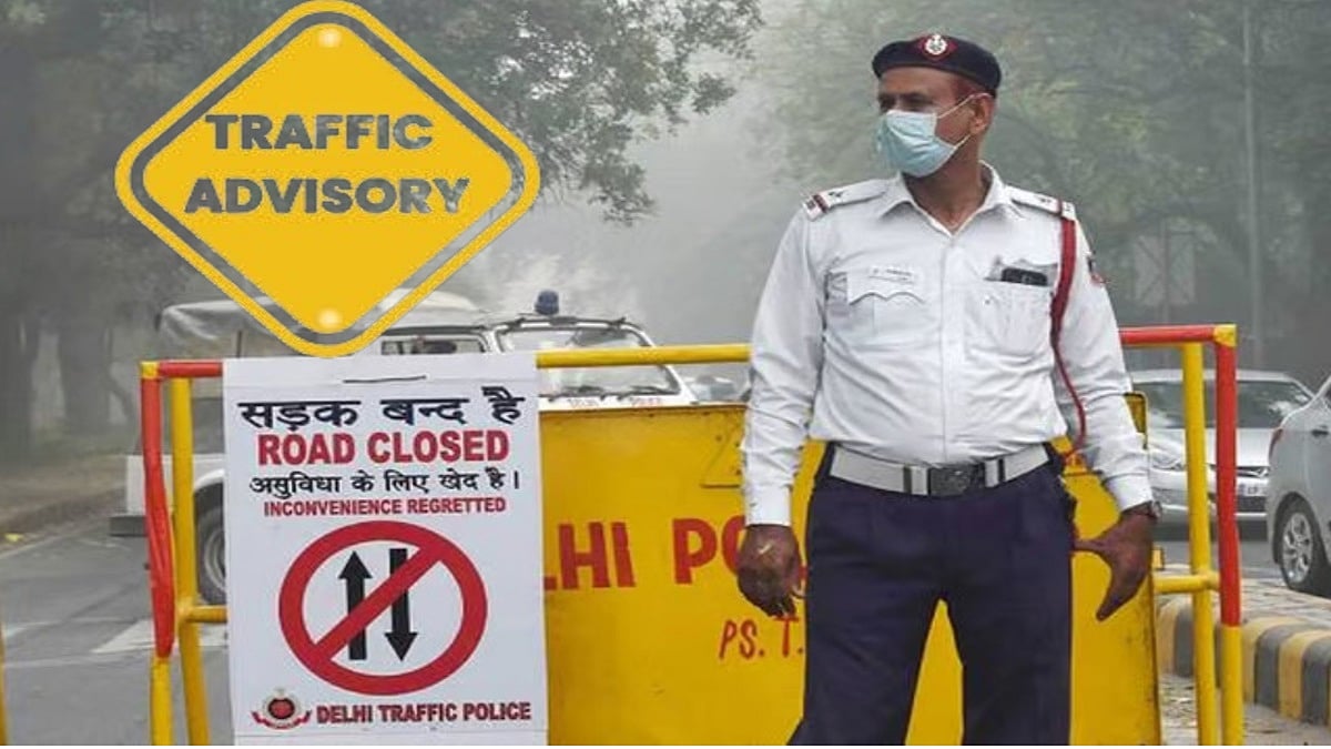 Delhi Police Issues Traffic Advisory For November 9-12
