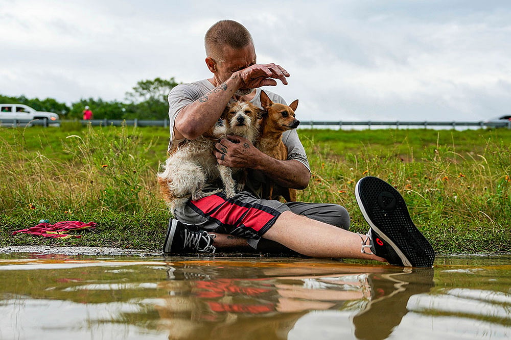 Severe Weather Texas - Photo: Raquel Natalicchio/Houston Chronicle via AP