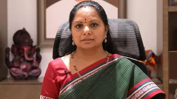 PTI : BRS leader K Kavitha |