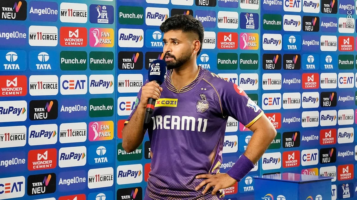 Shreyas Iyer, the captain of Kolkata Knight Riders. - null