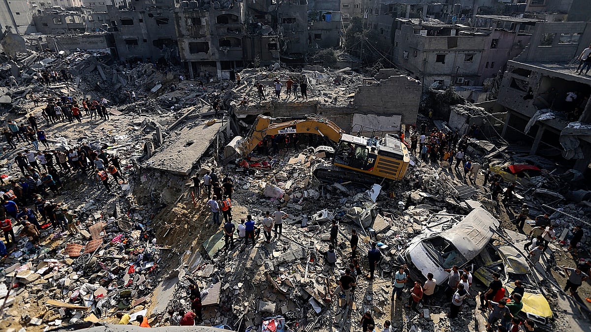 AP : Destruction caused by Israeli bombings in Gaza |