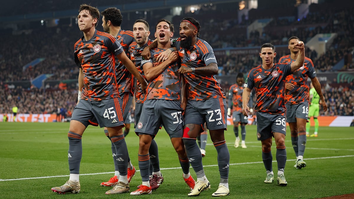 Aston Villa were stunned by Olympiacos - null