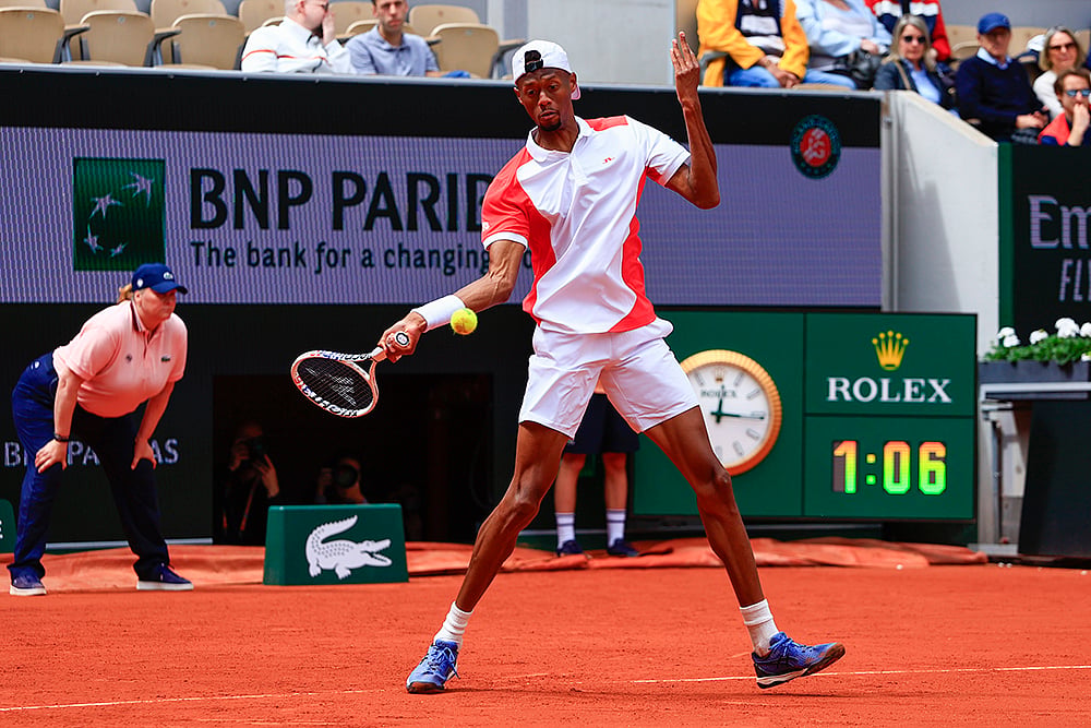 French Open Tennis, Day 2 Christopher Eubanks Photo_2