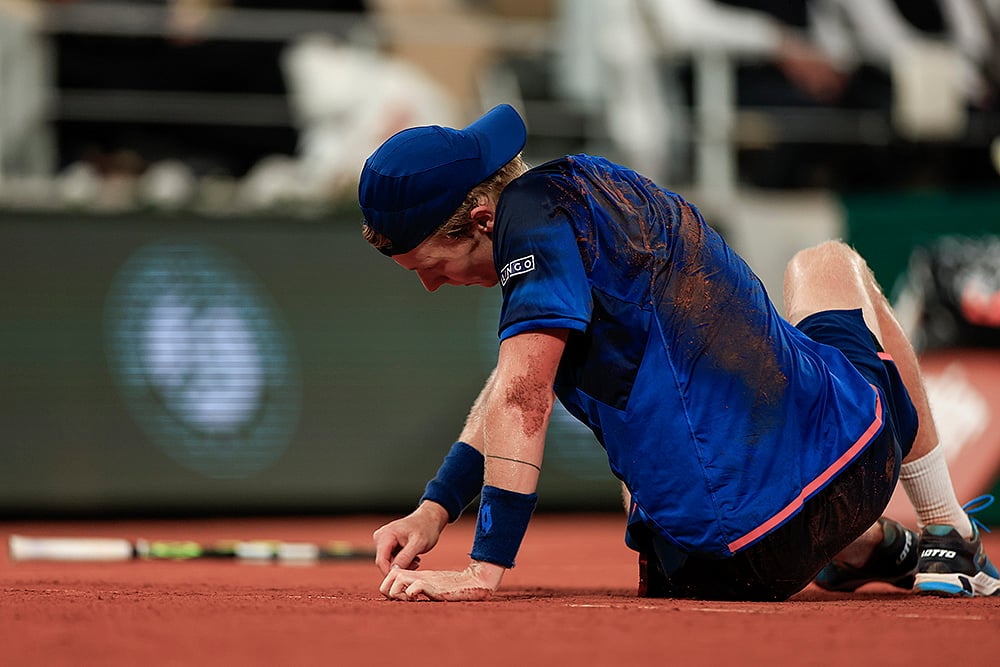 French open Tennis_Jesper de Jong_photo_1