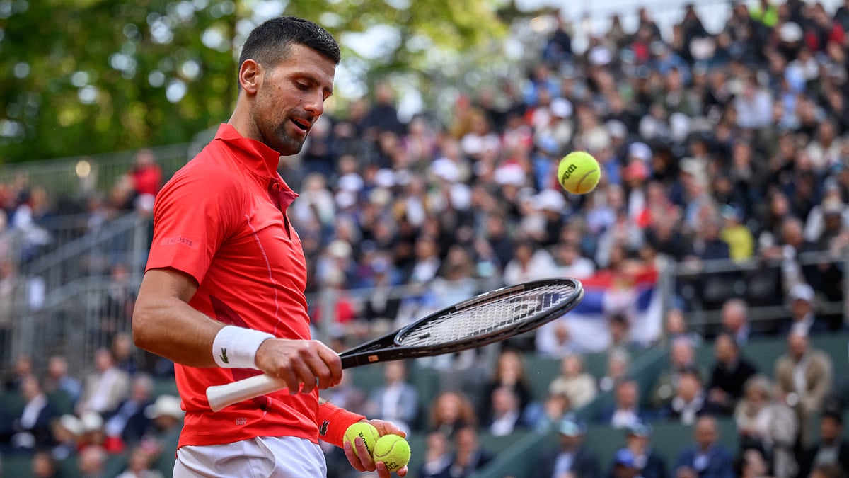 Novak Djokovic eased to victory on Wednesday - null