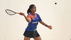 In women's singles, third seed Rathika went down to sixth seed Yu Jie Chen, the Malaysian winning 11-7 12-10 9-11 11-0. - IspSquash/X