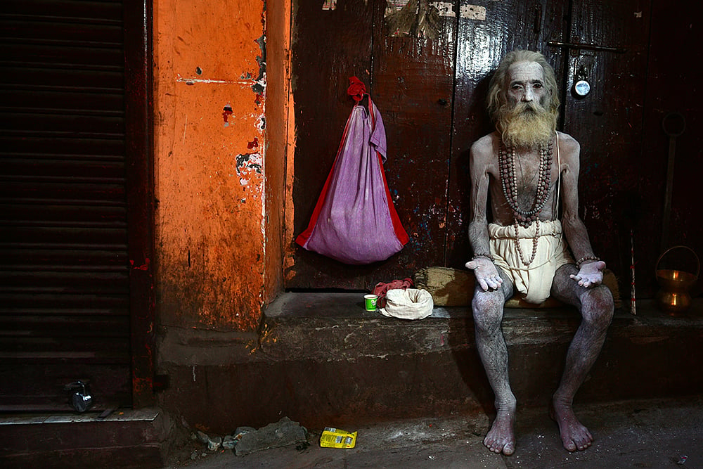 A sadhu in varanasi