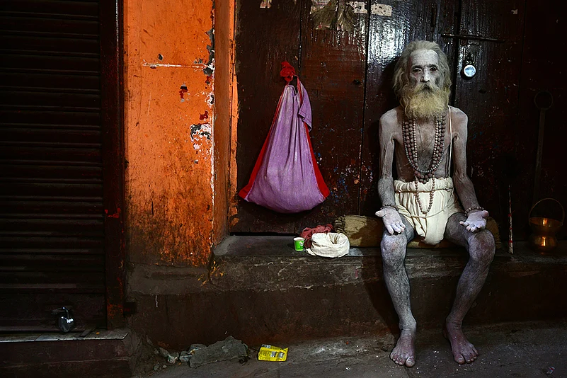 A sadhu in varanasi