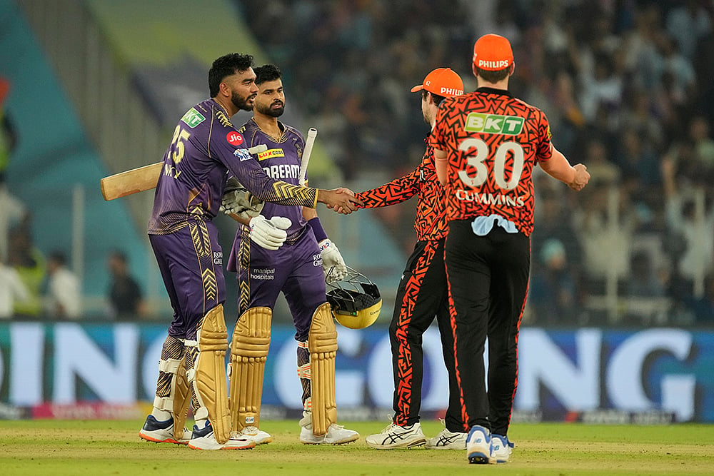 | Photo: AP/Ajit Solanki : IPL 2024, Qualifier 1: Kolkata Knight Riders vs Sunrisers Hyderabad