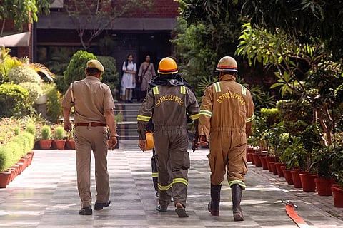 Bomb Scare in Schools