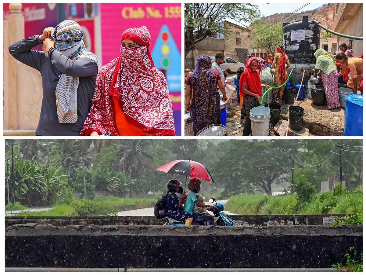 PTI : Severe heat and aftermath of Cyclone Remal take effect across India. 
