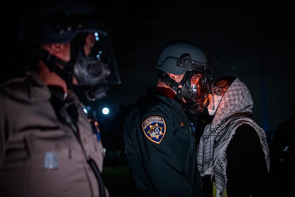 UCLA Campus Protest