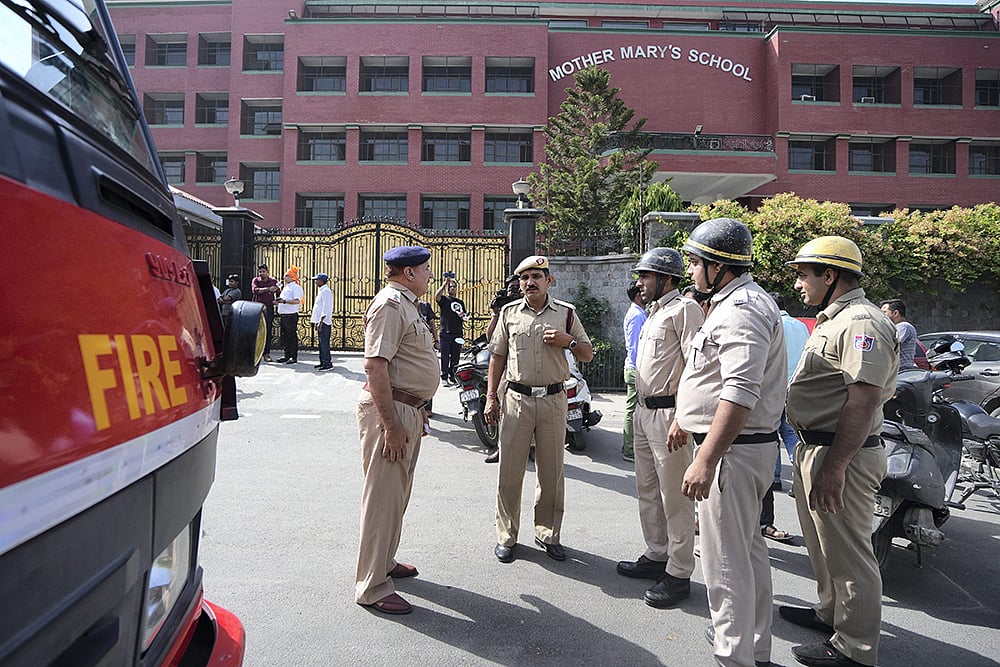| PTI; Representational Image : Bomb Threats to Delhi Schools