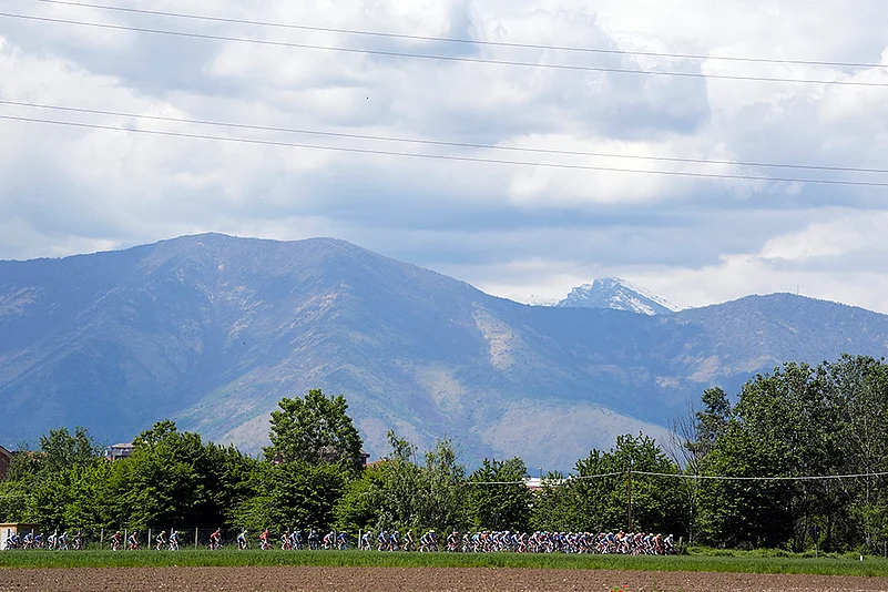 Italy Cycling Giro race