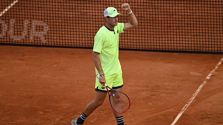 Tommy Paul downed Hubert Hurkacz 7-5, 3-6, 6-3 in the quarter-final. - null
