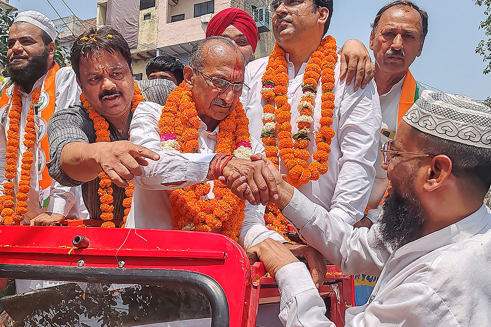 Congress candidate JP Aggarwal