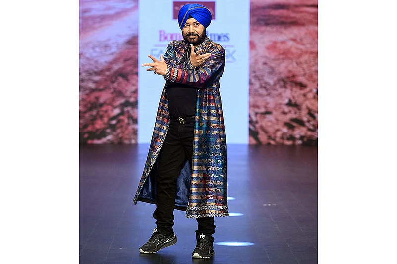 Singer Daler Mehndi at Bombay Times Fashion Week