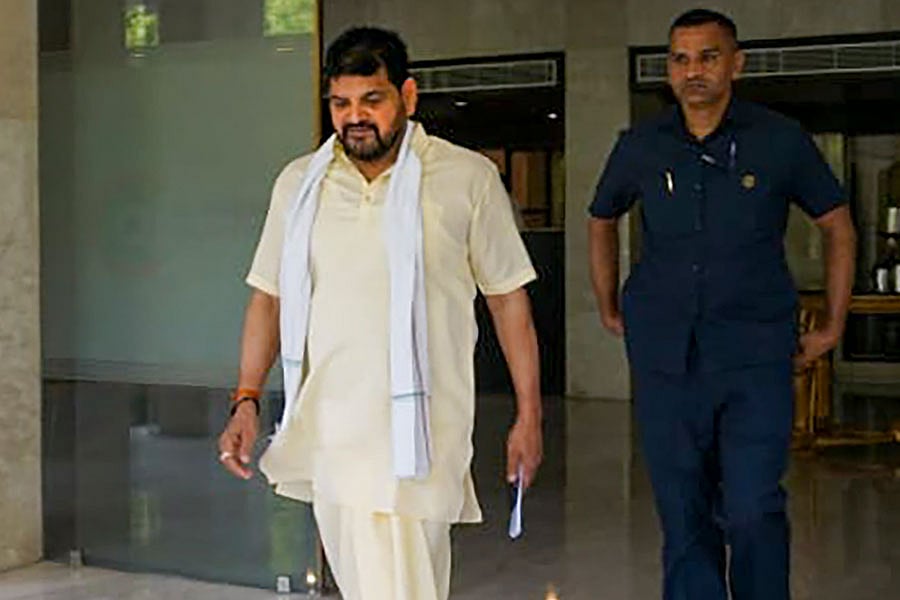 PTI : Former wrestling chief Brij Bhushan Sharan Singh |