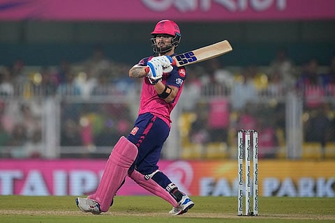 Rajasthan Royals' Riyan Parag