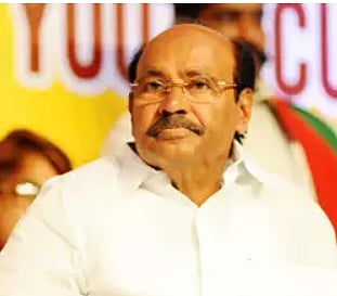 PTI : PMK founder Dr S Ramadosson |