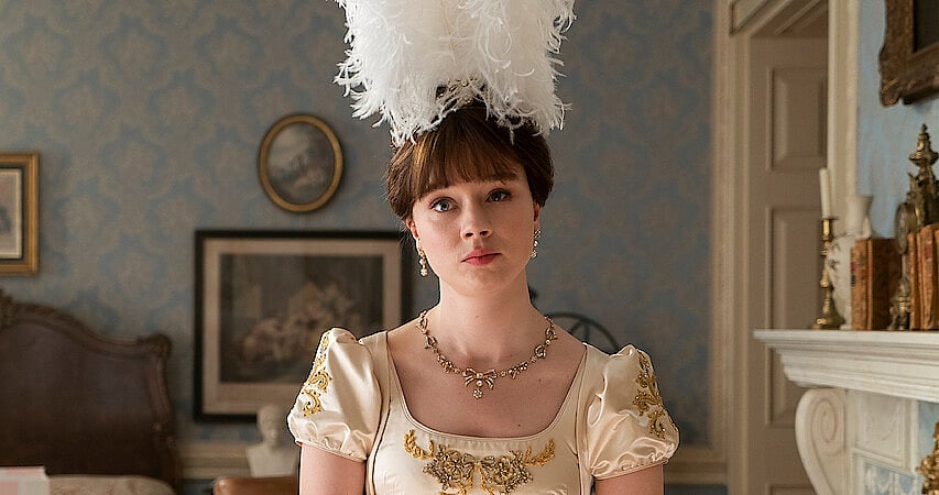 Netflix : Claudia Jessie as 'Eloise Bridgerton'