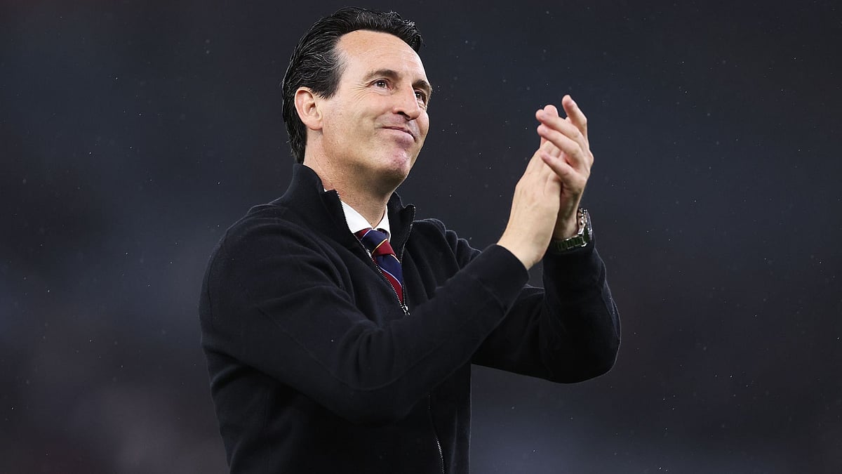 Emery saluted his Aston Villa side. - null