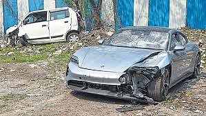 Visual from the crash site in Pune 
 - PTI