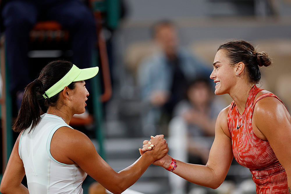 French Open Tennis Aryna Sabalenka_Moyuka Uchijima_Pic_1