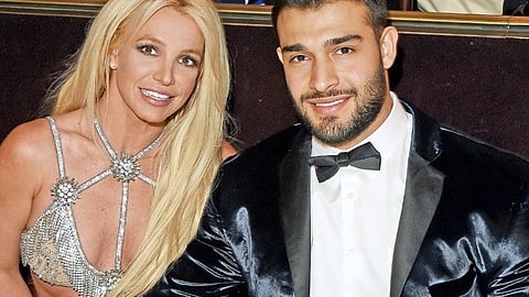 Britney Spears and Sam Asghari