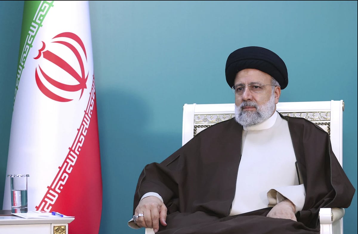 AP : Iranian President Ebrahim Raisi |