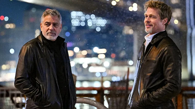 George Clooney And Brad Pitt In ‘Wolfs’