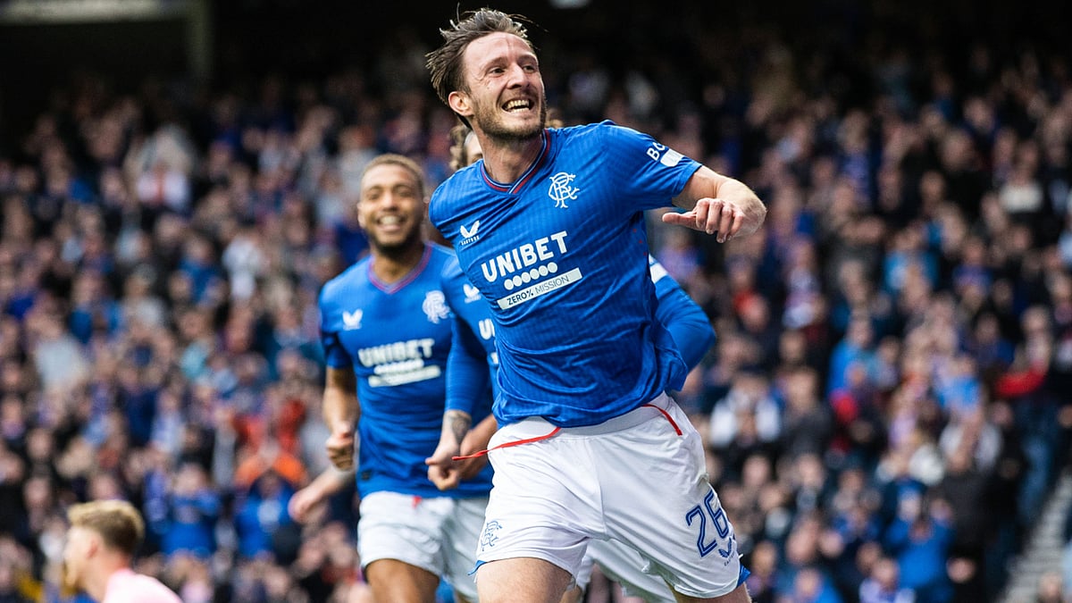 Ben Davies put Rangers ahead in the second half