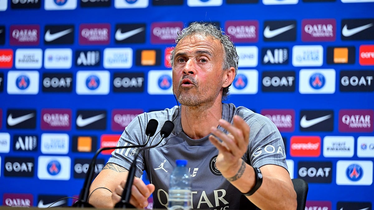 PSG boss Luis Enrique.