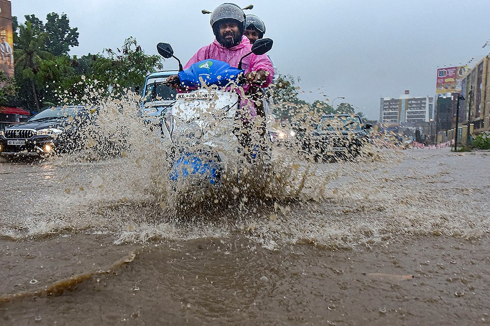 Waterlogging in Kochi