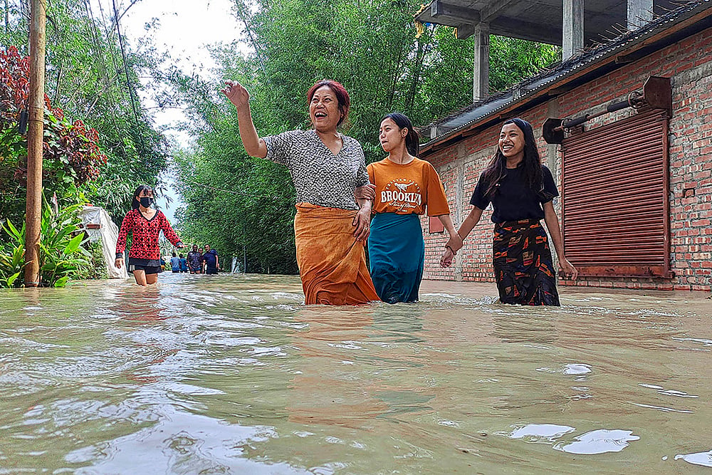 Cyclone Remal aftermath Flood in Manipur photo_4