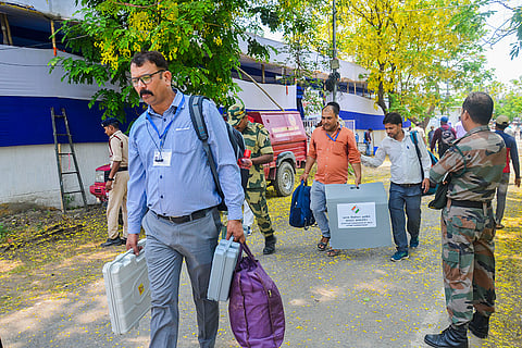 Preparations For 6th phase of Lok Sabha Election