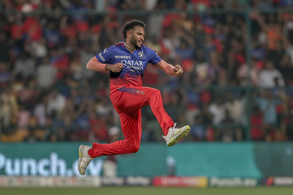 Royal Challengers Bengalurus Vijaykumar Vyshak 