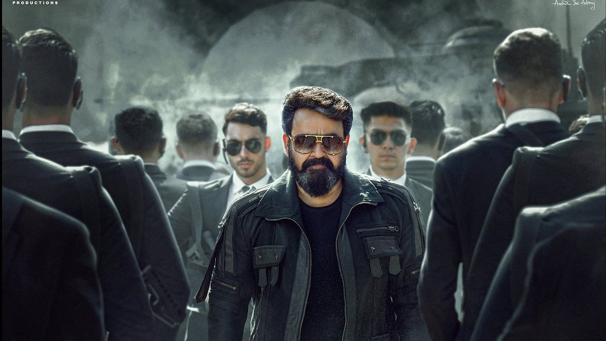 X : Mohanlal's first look poster from 'L2: Empuraan' out