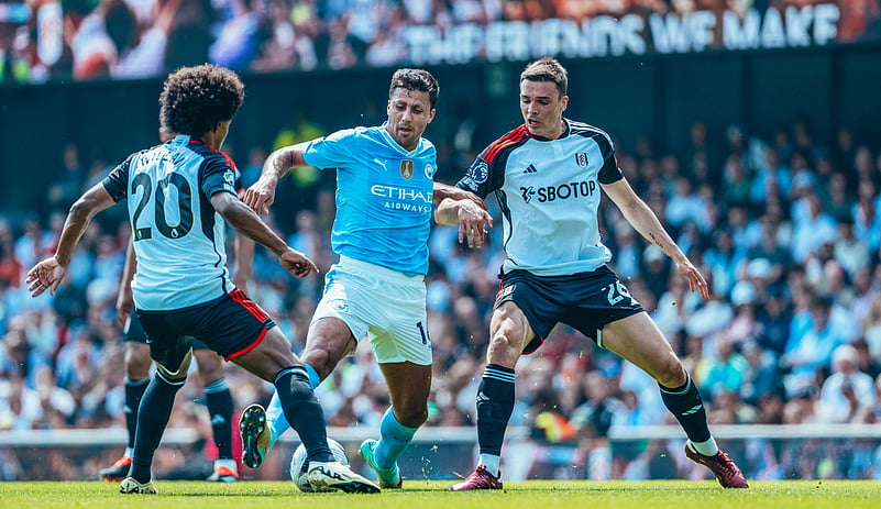 Manchester City vs Fulham, Premier League Photo from X