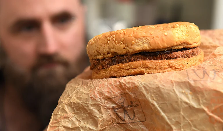Nicknamed the "McFossil," this burger has shown no signs of decay or bad odour. - @promuzi on X