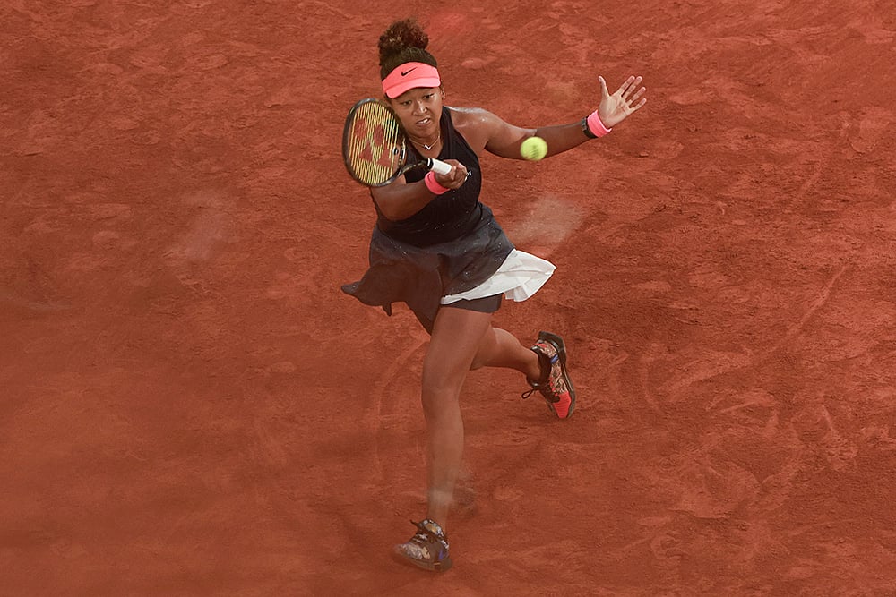 French Open Tennis Naomi Osaka