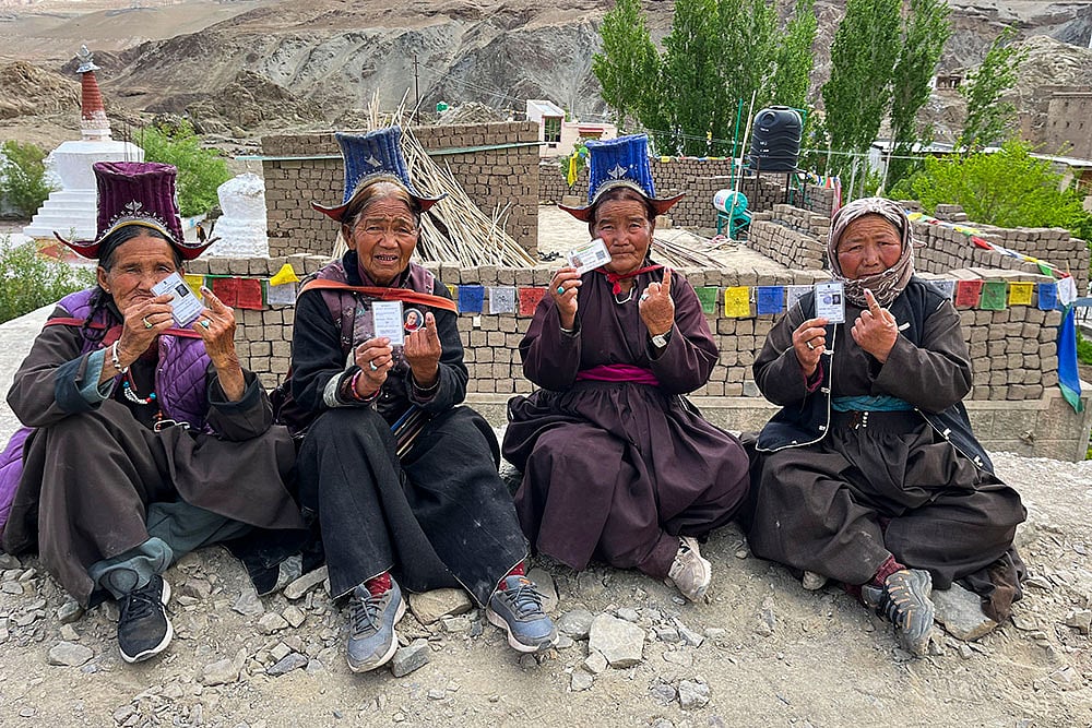 5th Phase of Polling in Ladakh
