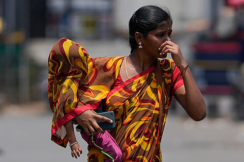 Hot summer day in Hyderabad
