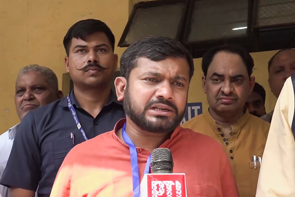 INDIA bloc candidate Kanhaiya Kumar