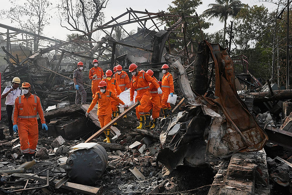 Mumbai Chemical Factory Blast