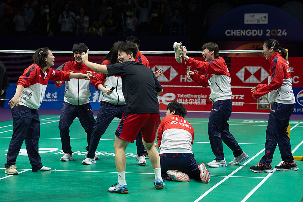 China Womens Team Badminton