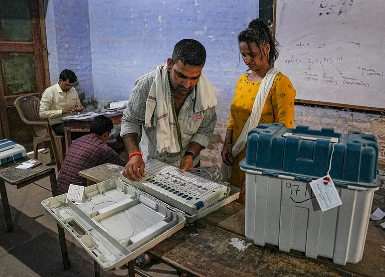 According to the Election Commission, 454 candidates contested for the 25 Lok Sabha seats and 2,387 did so in the Assembly polls.
- PTI