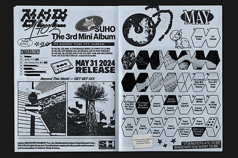 Suho's Album Release Schedule