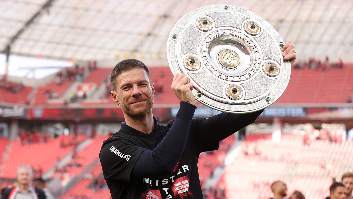 Bayer Leverkusen manager, Xabi Alonso. - null