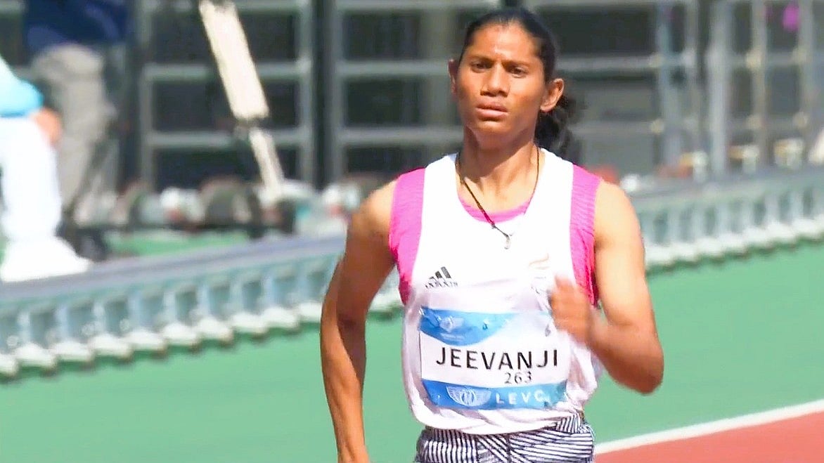 X/narendramodi : Indian para athlete Deepthi Jeevanji.